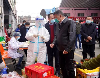徐云辉到南昌深圳农产品批发市场开展食用农产品批发督导检查